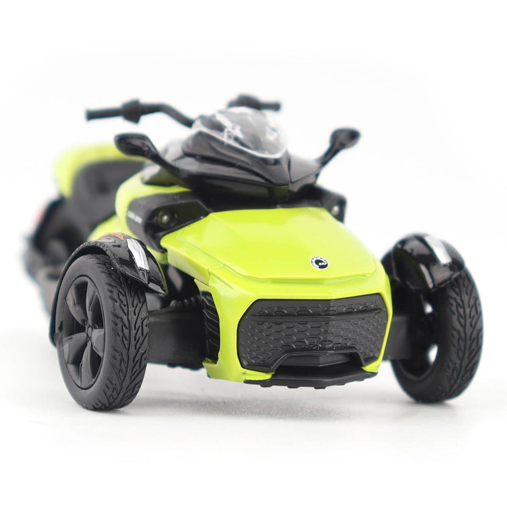 Can-Am Spyder F3-S Special Manta Green Diecast 1:32 Scale Model - Diecast Masters 60019