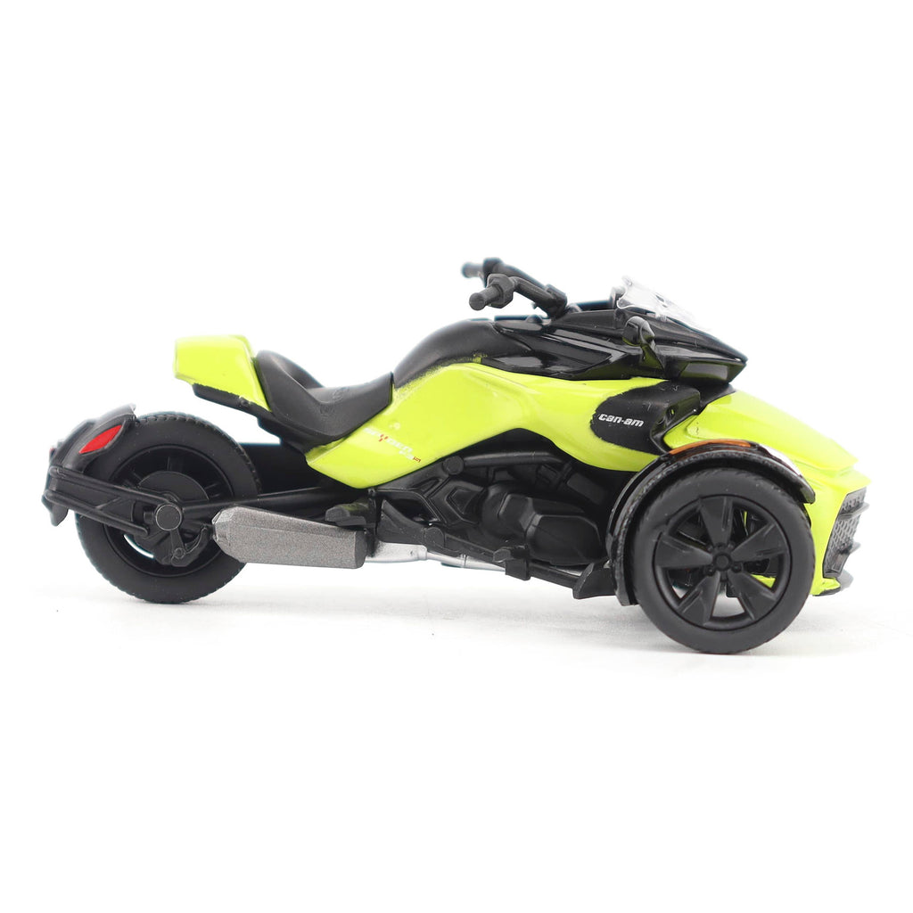 Can-Am Spyder F3-S Special Manta Green Diecast 1:32 Scale Model - Diecast Masters 60019