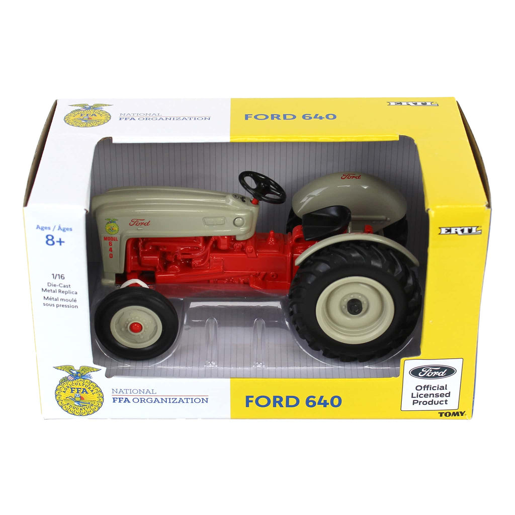 Ford 640 Tractor w/ FFA Logo Diecast 1:16 Scale Model - ERTL 61024