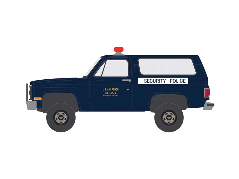 PRE-ORDER 1984 Chevrolet M1009 CUCV - US Air Force Security Police (Battalion 64 Series 4) Diecast 1:64 Scale Model - Greenlight 61040F
