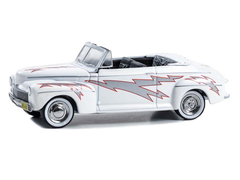 1948 Ford De Luxe Convertible Greased Lightnin' - Grease 1978 (Hollywood) Series 40 Diecast 1:64 Scale Model - Greenlight 62010A