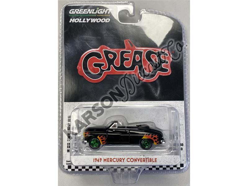 CHASE 1949 Mercury Convertible - Grease 1978 (Hollywood) Series 40 Diecast 1:64 Scale Model - Greenlight 62010B