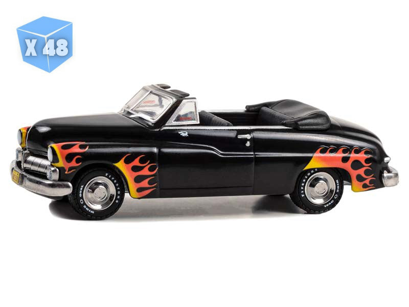 48 PACK 1949 Mercury Convertible - Grease 1978 (Hollywood Series 40) Diecast 1:64 Scale Model - Greenlight 62010B