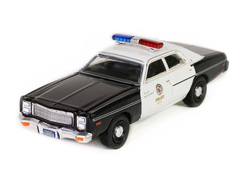 PRE-ORDER 1977 Plymouth Fury Metropolitan Police - The Terminator (Hollywood Series 41) Diecast 1:64 Scale Model - Greenlight 62020A