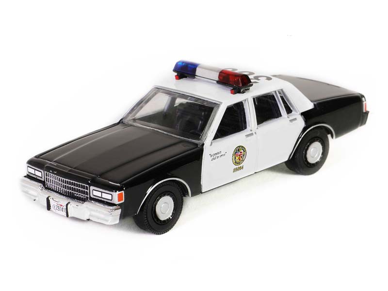 PRE-ORDER 1986 Chevrolet Caprice Los Angeles Police Department  - True Romance (Hollywood Series 41) Diecast 1:64 Scale Model - Greenlight 62020C
