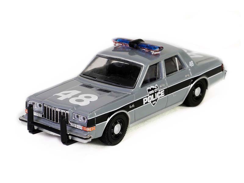 1984 Plymouth Gran Fury Inner City Police Department - The Crow (Hollywood Series 41) Diecast 1:64 Scale Model - Greenlight 62020E