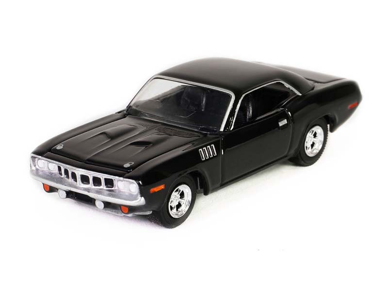 PRE-ORDER 1971 Plymouth 'Cuda John Wick Chapter 4 (Hollywood Series 41) Diecast 1:64 Scale Model - Greenlight 62020F