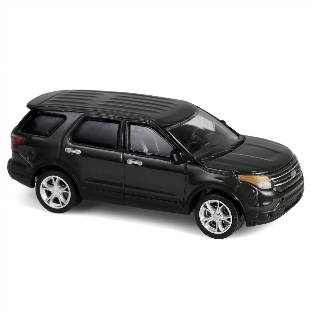 CHROME CHASE 2015 Ford Explorer - NCIS: New Orleans (Hollywood Series 43) Diecast 1:64 Scale Model - Greenlight 62040A