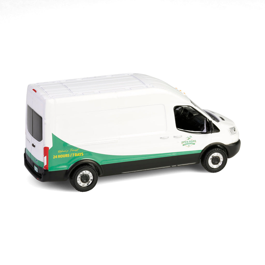 CHROME CHASE 2015 Ford Transit Cold Pursuit 2019 (Hollywood Series 43) Diecast 1:64 Scale Model - Greenlight 62040F