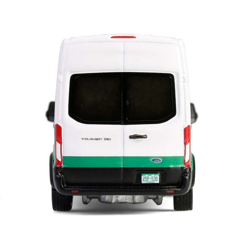 CHROME CHASE 2015 Ford Transit Cold Pursuit 2019 (Hollywood Series 43) Diecast 1:64 Scale Model - Greenlight 62040F