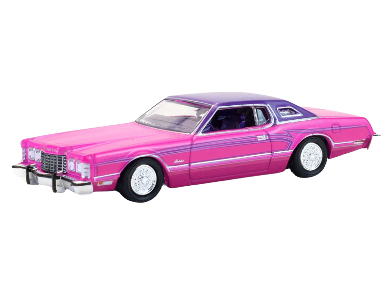 1975 Ford Thunderbird Lowrider (California Lowriders Series 7) Diecast 1:64 Scale Model - Greenlight 63080E