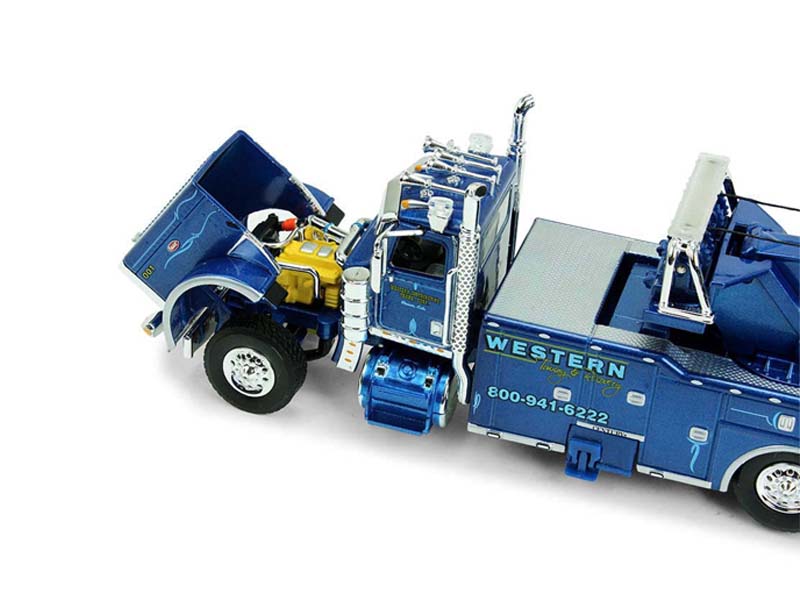 Western Distributing Towing & Recovery Peterbilt 389 with Century Model 1150 Rotator Wrecker Diecast 1:64 Scale Model - First Gear 68-1287