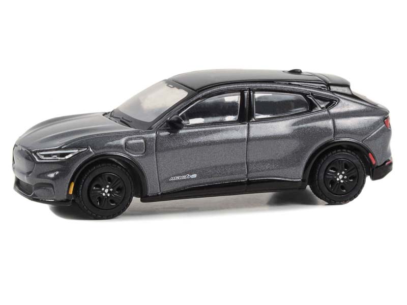 2023 Ford Mustang Mach-E California Route 1 - Carbonized Gray Metallic (Showroom Floor) Series 4 Diecast 1:64 Scale Model - Greenlight 68040D