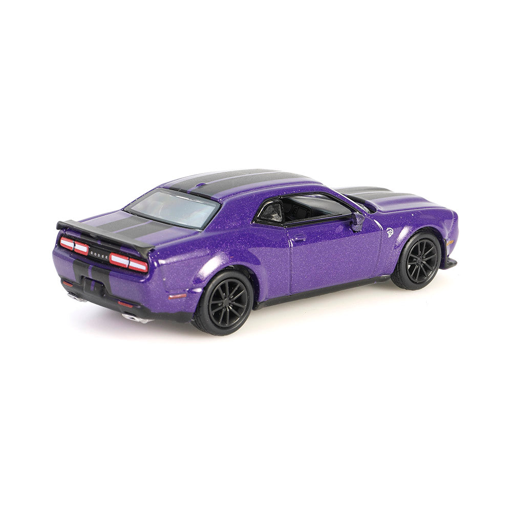 2023 Dodge Challenger SRT Hellcat Jailbreak - Plum Crazy (Showroom Floor Series 7) Diecast 1:64 Scale Model - Greenlight 68070A