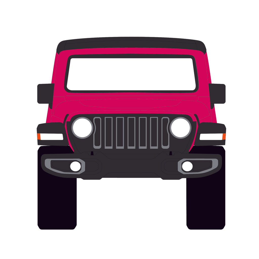 6 PACK 2024 Jeep Gladiator – Tuscadero (Showroom Floor Series 7) Diecast 1:64 Scale Models - Greenlight 68070F