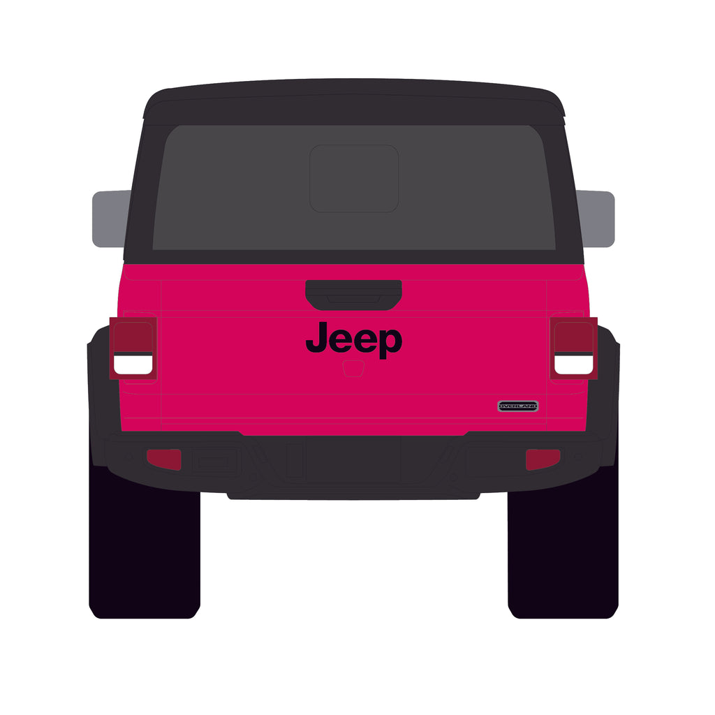 6 PACK 2024 Jeep Gladiator – Tuscadero (Showroom Floor Series 7) Diecast 1:64 Scale Models - Greenlight 68070F