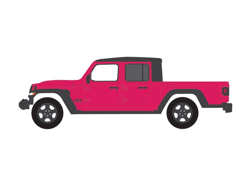 6 PACK 2024 Jeep Gladiator – Tuscadero (Showroom Floor Series 7) Diecast 1:64 Scale Models - Greenlight 68070F