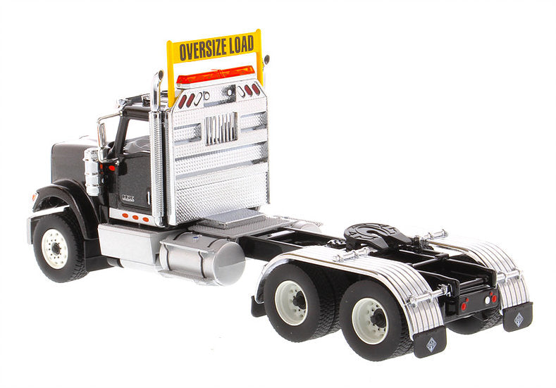 International HX520 Day Cab Tandem Tractor Black (Transport Series) 1:50 Scale Model - Diecast Masters 71003