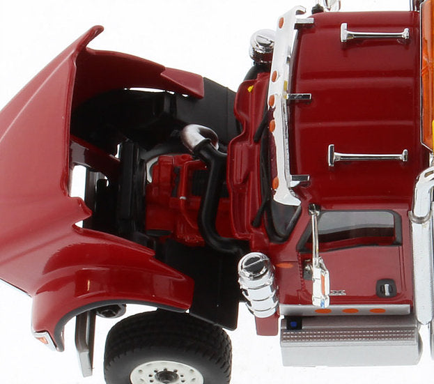 International HX620 Day Cab Tridem Tractor Red (Transport Series) 1:50 Scale Model - Diecast Masters 71008
