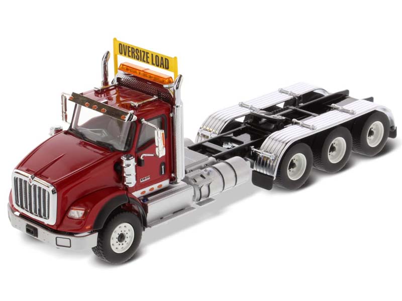 International HX620 Day Cab Tridem Tractor Red (Transport Series) 1:50 Scale Model - Diecast Masters 71008