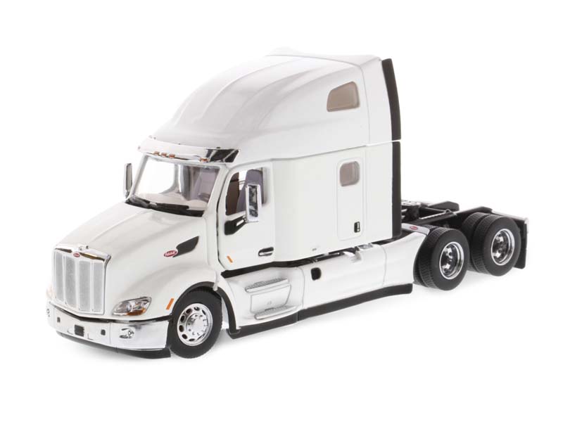 Peterbilt 579 UltraLoft SBFA Truck Tractor White (Transport Series) 1:50 Scale Model - Diecast Masters 71072