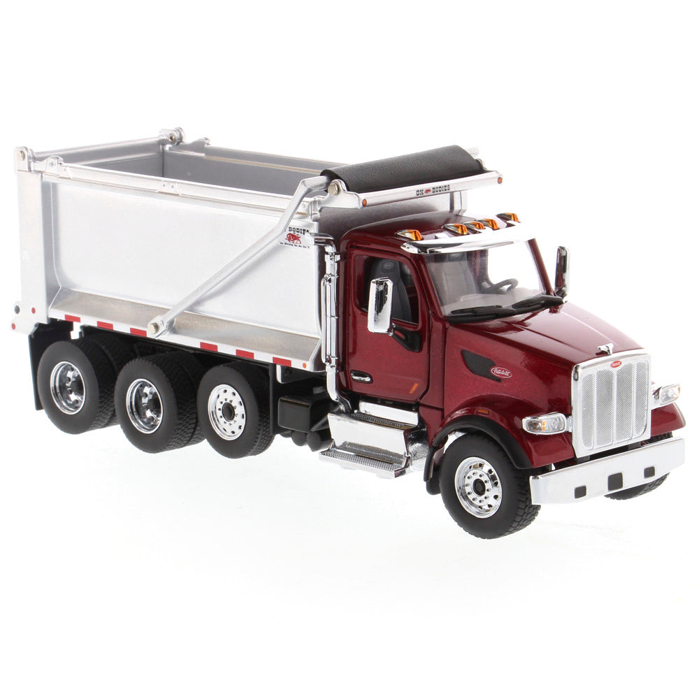 Peterbilt 567 SFFA Tandem Axle w/ Pusher Axle OX Stampede Dump Truck R ...