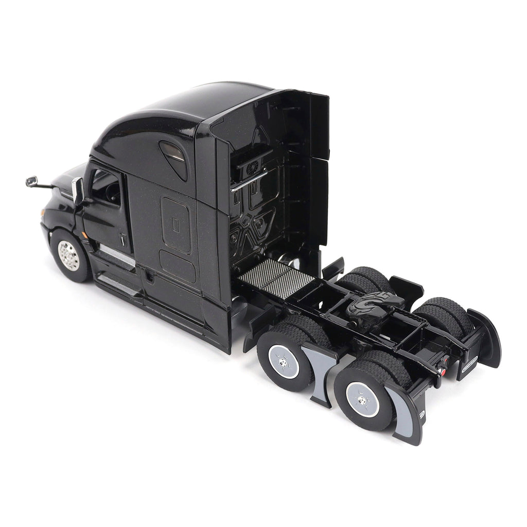 Freightliner Cascadia SBFA Tandem w/ 72" Sleeper - Black Diecast 1:50 Scale Model - Diecast Master 71126