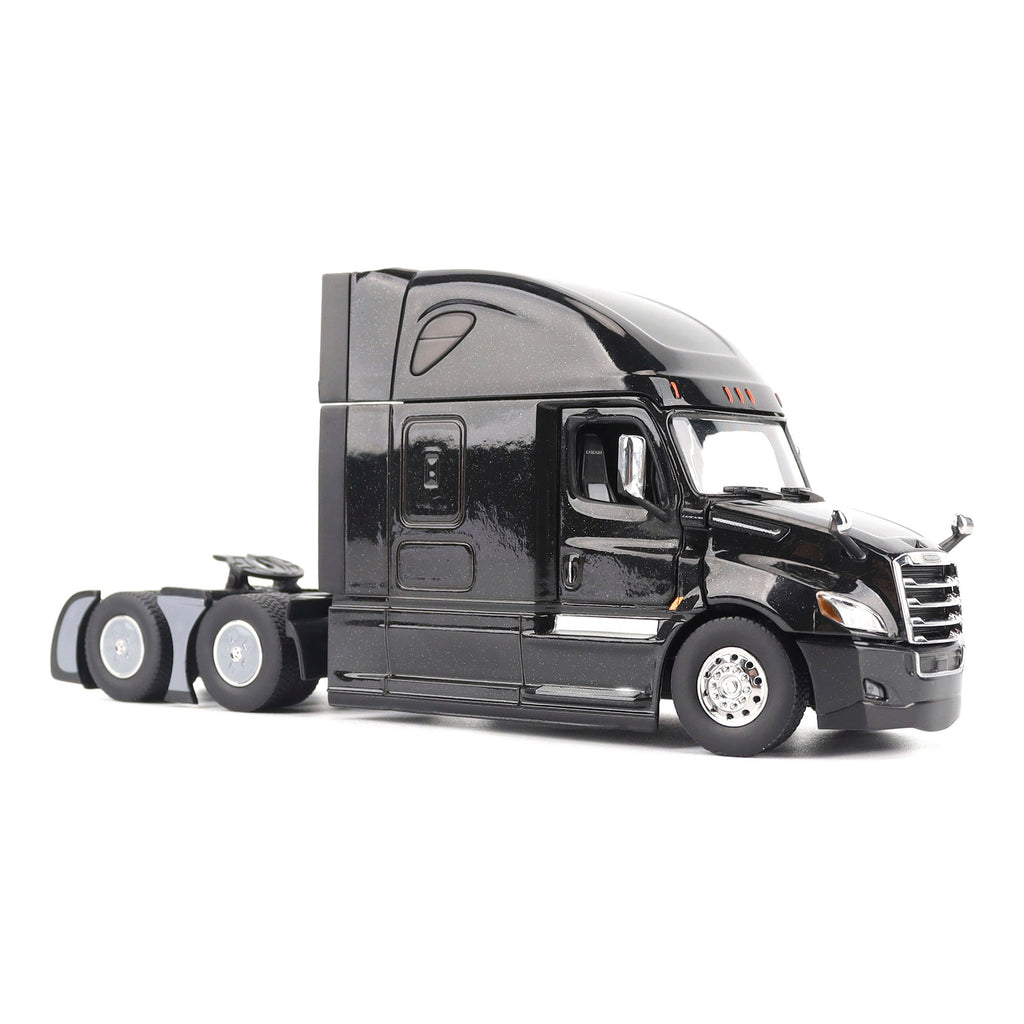 Freightliner Cascadia SBFA Tandem w/ 72" Sleeper - Black Diecast 1:50 Scale Model - Diecast Master 71126
