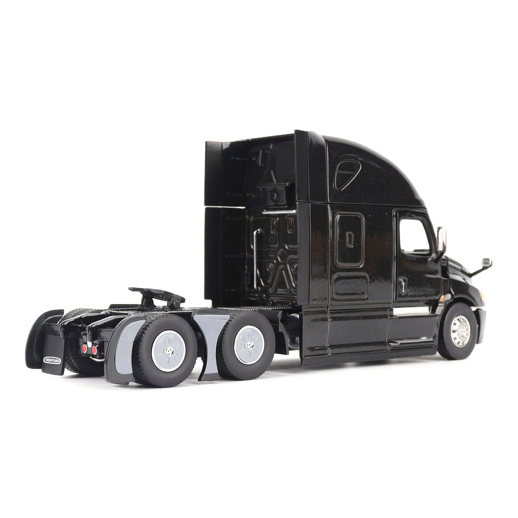 Freightliner Cascadia SBFA Tandem w/ 72" Sleeper - Black Diecast 1:50 Scale Model - Diecast Master 71126