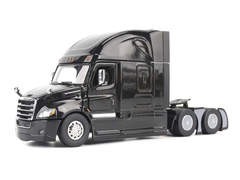 Freightliner Cascadia SBFA Tandem w/ 72" Sleeper - Black Diecast 1:50 Scale Model - Diecast Master 71126