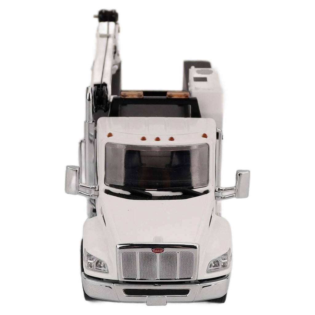 Peterbilt Model 536 Auto-Crane Titan85-Body HC14-Crane Work Truck w/ AC40 Compressor and Miller Trailblazer Welder (Transport Series) Diecast 1:50 Scale Model - Diecast Masters 71214