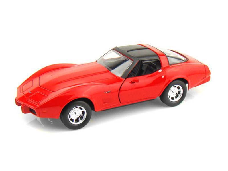 1979 Chevrolet Corvette - Red (Timeless Legends) Diecast 1:24 Scale Model - Motormax 73244RD