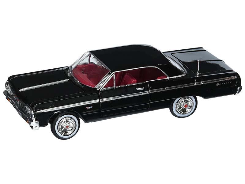 1964 Chevrolet Impala - Black (Timeless Legends) Diecast 1:24 Scale Model - Motormax 73259BK