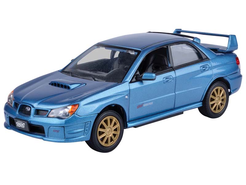 Subaru Impreza WRX STi Blue Diecast 1:24 Scale Model - Motormax 73330BL