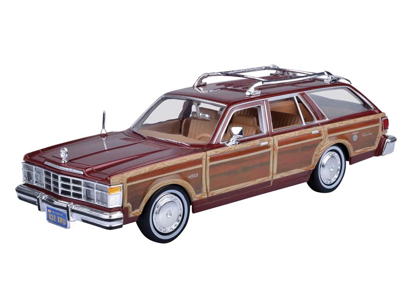 1979 Chrysler Lebaron Town & Country - Tan (Timeless Legends) Diecast 1:24 Scale Model - Motormax 73331TAN