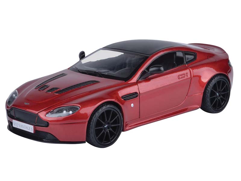 Aston Martin Vantage S Red Diecast 1:24 Scale Model - Motormax 79322RD