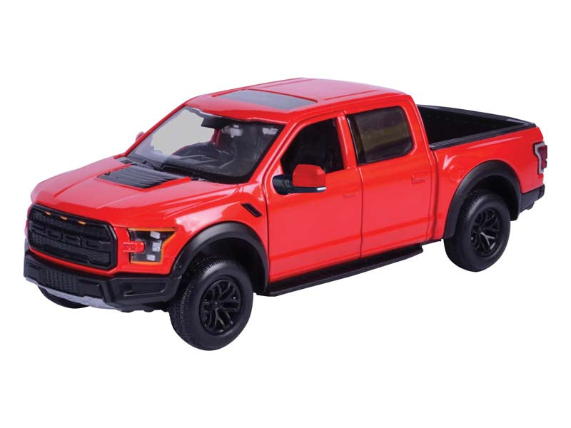 2017 Ford F-150 Raptor Red (Timeless Legends) Diecast 1:27 Scale Model Truck - Motormax 79344RD