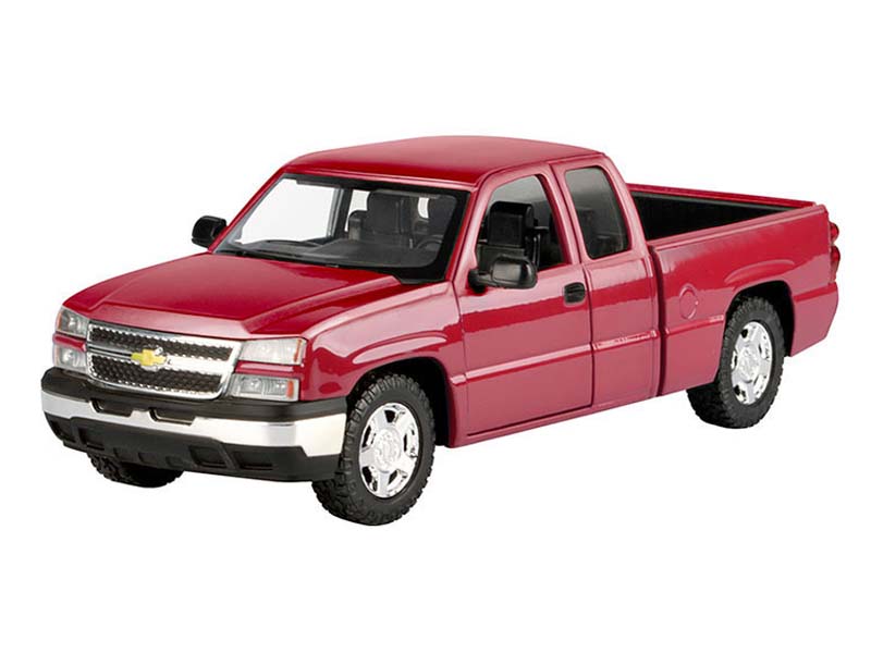 2006 Chevrolet Silverado 1500 – Red Diecast 1:25 Scale Model - Motormax 79393MRD