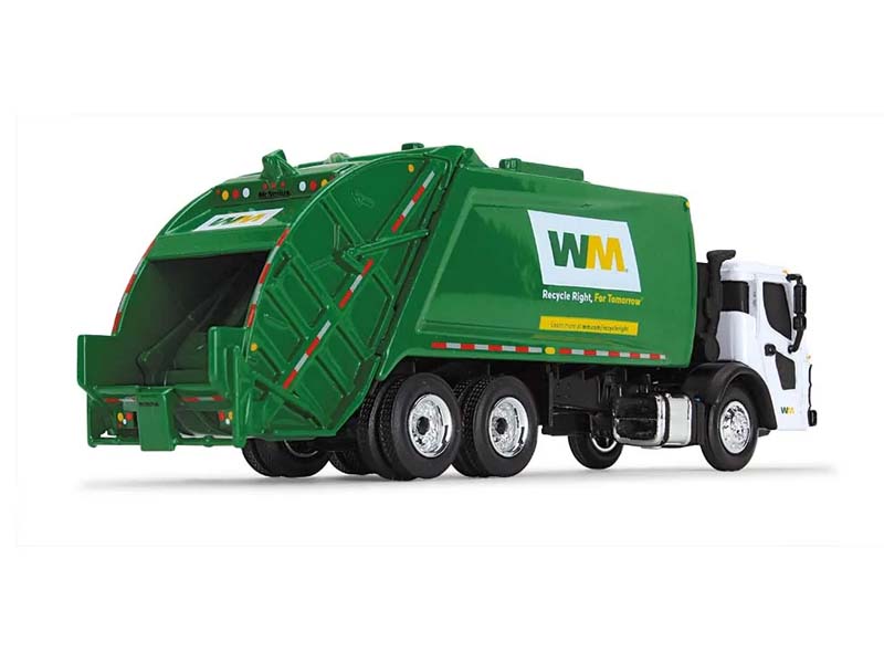 Mack LR Rear Load Refuse Truck (Waste Management) Diecast 1:87 HO Scale Model - First Gear 80-0357D