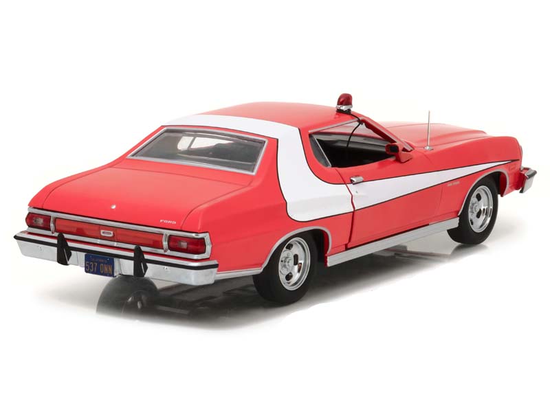 PRE-ORDER 1976 Ford Gran Torino Red (Starsky and Hutch TV Series) Diecast 1:24 Model - Greenlight 84042