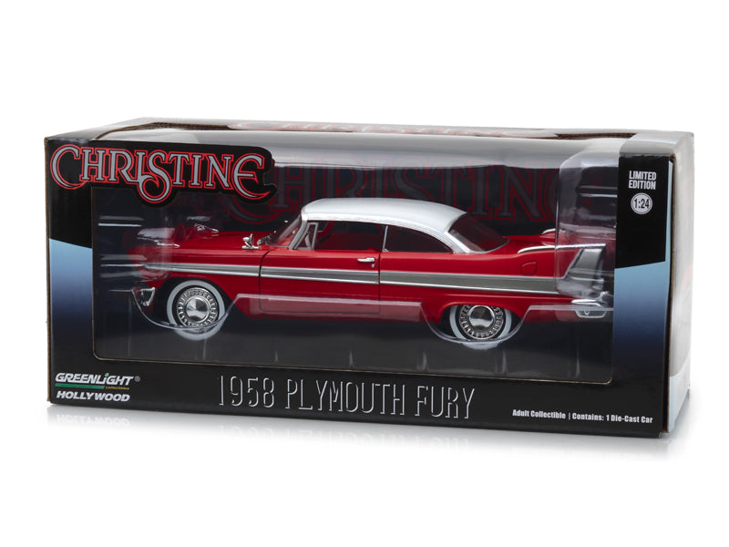 1958 Plymouth Fury (Christine Movie) Diecast 1:24 Scale Model Car - Greenlight 84071