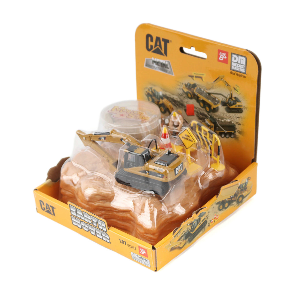 CAT Caterpillar M318D Wheel Excavator Earth Mover Playset Diecast