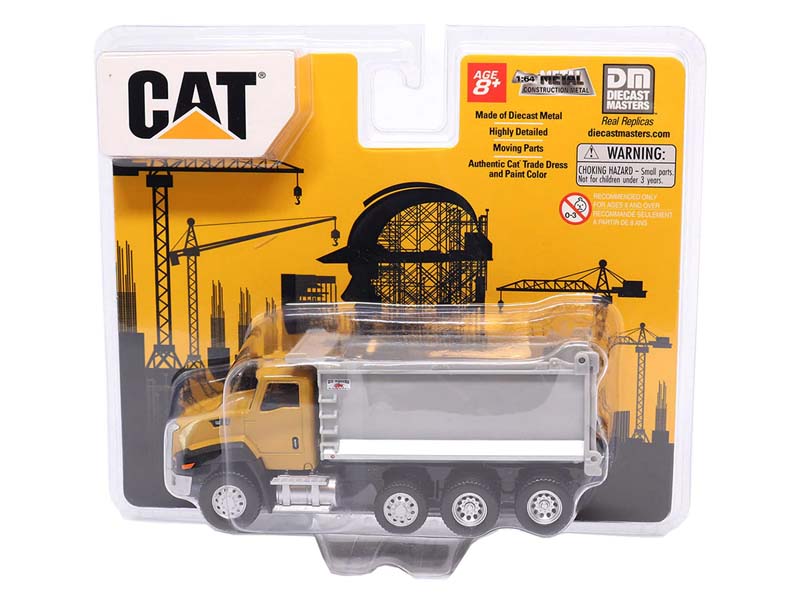 CAT Caterpillar CT660 Dump Truck w/ Ox Dump Body 1:64 Scale Model - Diecast Masters 84643CS