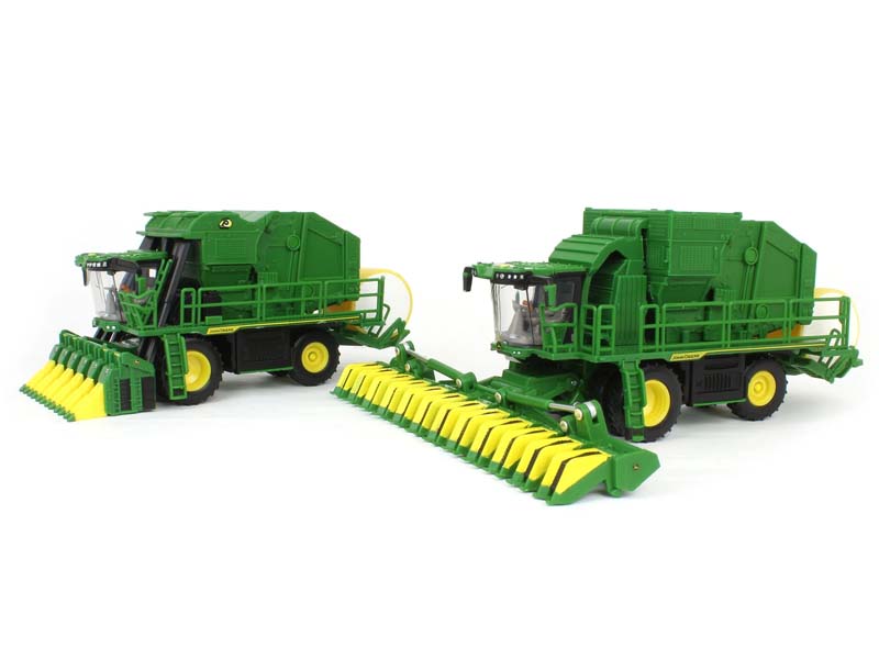 John Deere CS770 Cotton Stripper & CP770 Cotton Picker - 75th Anniversary Set (Prestige Collection) Diecast 1:64 Scale Model - ERTL 85014