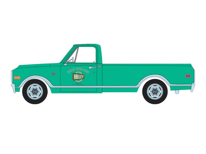 PRE-ORDER 1968 Chevrolet C10 - Holley Speed Shop (Running on Empty) Diecast 1:24 Scale Model - Greenlight 85091