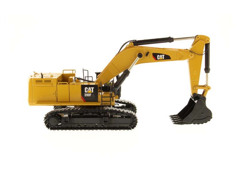 CAT Caterpillar 390F LME Hydraulic Tracked Excavator w/ Operator (High Line Series) 1:50 Scale Model - Diecast Masters 85284
