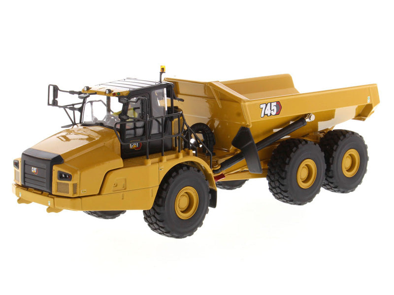 CAT Caterpillar 745 Articulated Truck - (High Line Series) Diecast 1:50 Scale Model - Diecast Masters 85528