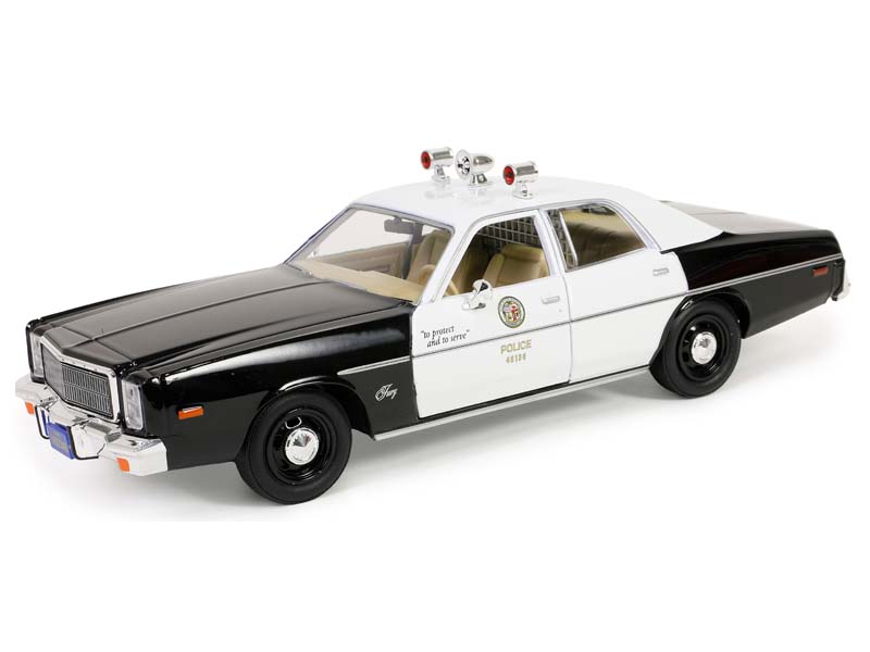1978 Plymouth Fury - Los Angeles Police Department LAPD (Hot Pursuit Series 9) Diecast 1:24 Scale Model - Greenlight 85591