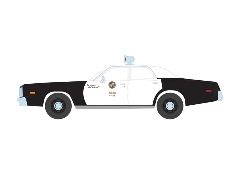 PRE-ORDER 1978 Plymouth Fury - Los Angeles Police Department LAPD (Hot Pursuit Series 9) Diecast 1:24 Scale Model - Greenlight 85591