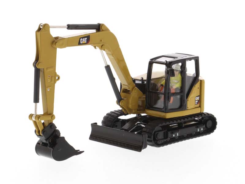 CAT Caterpillar 308 CR Mini Hydraulic Excavtor Next Generation (High Line Series) 1:50 Scale Model - Diecast Masters 85596